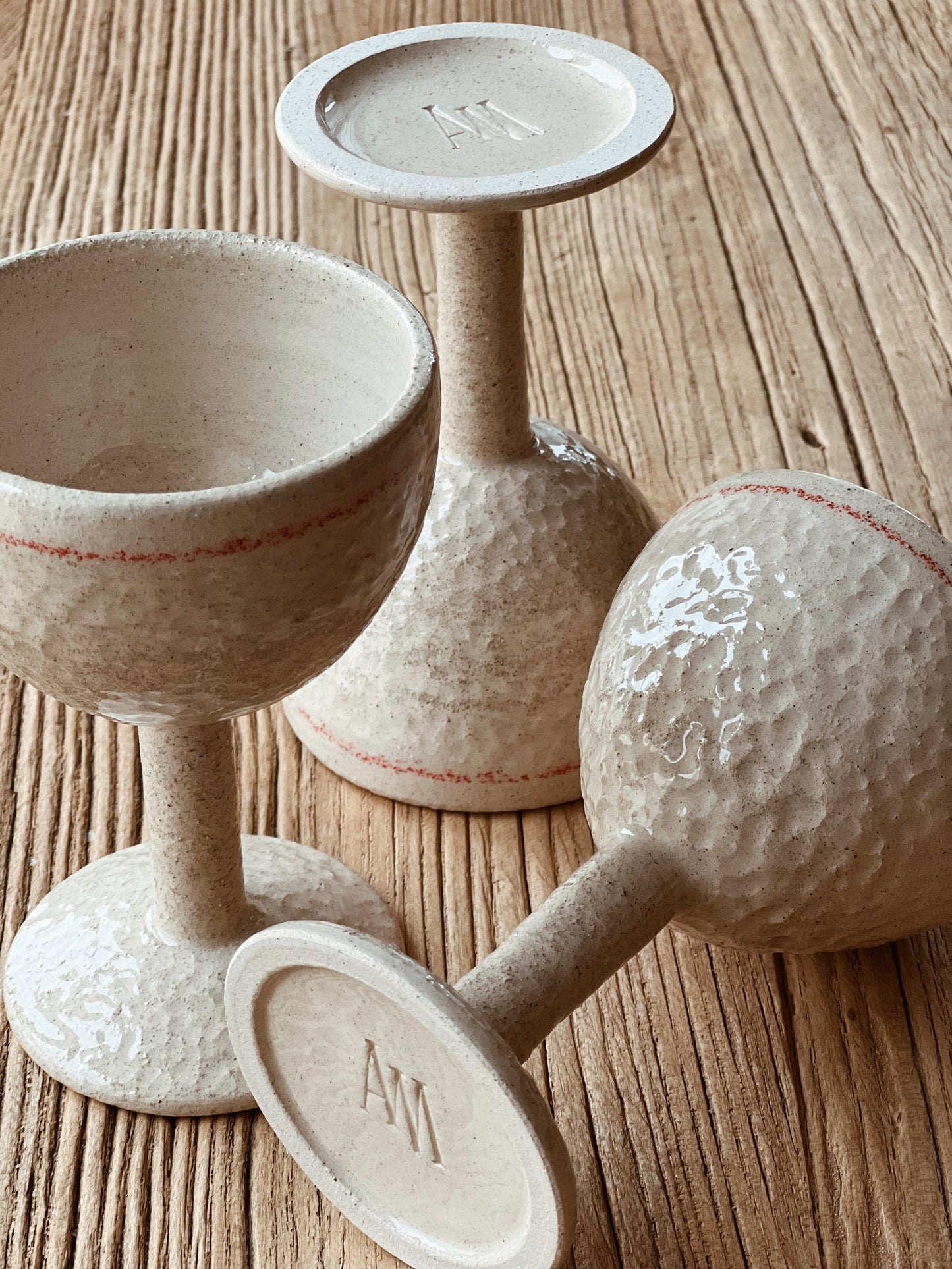 Claus Ceramic Wine Glass