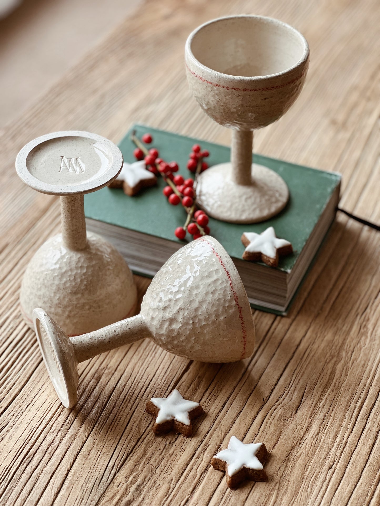 Claus Ceramic Wine Glass